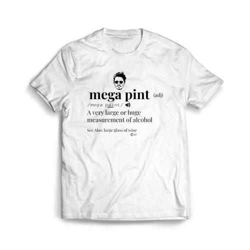 Johnny Depp A Mega Pint Men's T-Shirt Tee