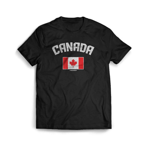 Canada Canadian Flag Mens T-Shirt Tee