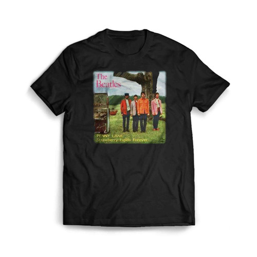 The Beatles Strawberry Fields Forever Mens T-Shirt Tee