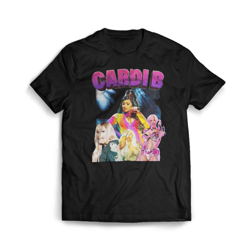 Cardi B Poster Style Mens T-Shirt Tee