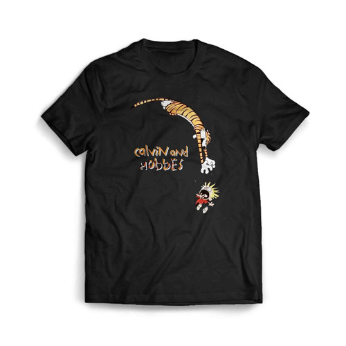 Calvin And Hobbes Funny Mens T-Shirt Tee