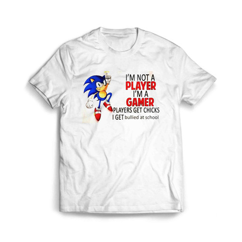 I Am Not A Player I Am A Gamer Players Mens T-Shirt Tee