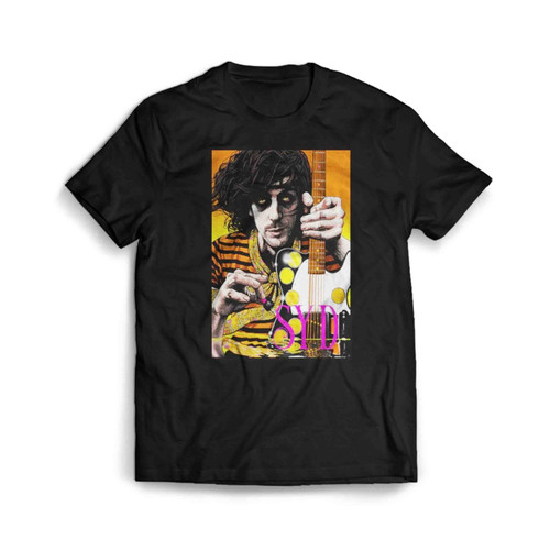Vintage Syd Barrett Mens T-Shirt Tee