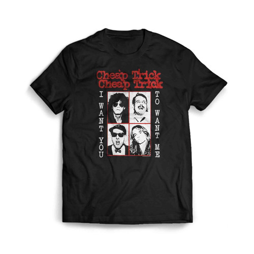 Cheap Trick Want You To Want Me Mens T-Shirt Tee