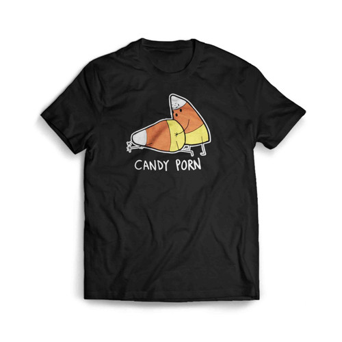 Candy Porn Funny Halloween Mens T-Shirt Tee