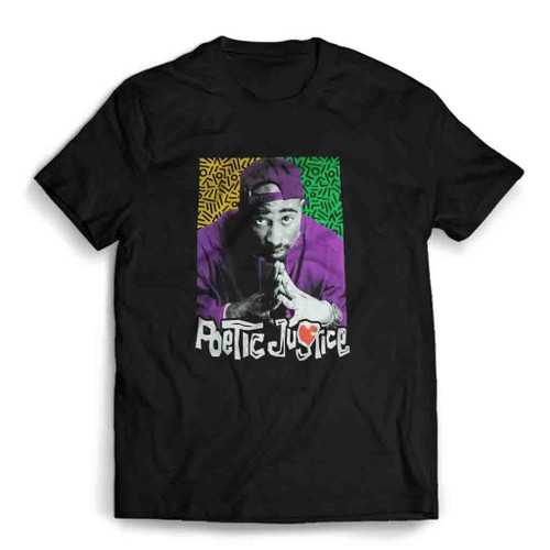 Vintage Tupac Shakur Poetic Justice Mens T-Shirt