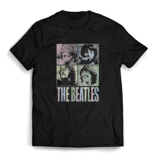 The Beatles Let It Be Squares Mens T-Shirt