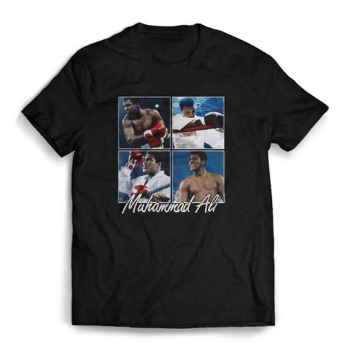 Muhammad Ali Four Squares Mens T-Shirt