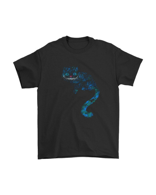 Alice In Wonderland Fantasy Cheshire Cat Man's T-Shirt Tee