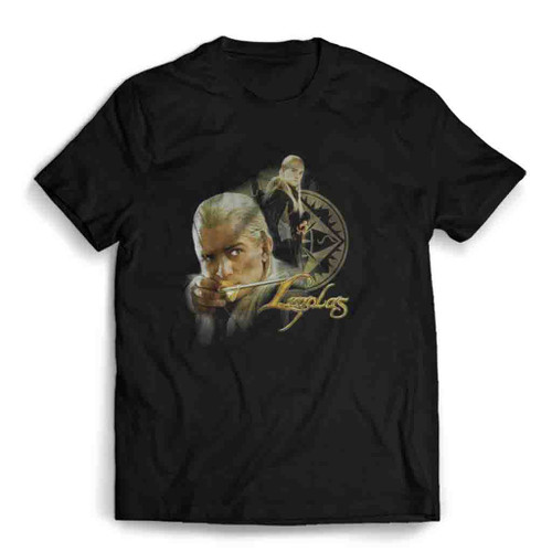 Lord Of The Rings Legolas Logo Mens T-Shirt