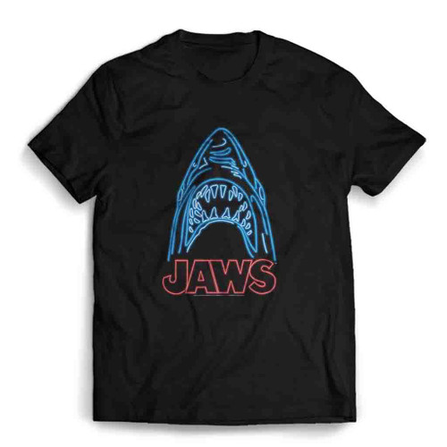 Jaws Neon Logo Mens T-Shirt