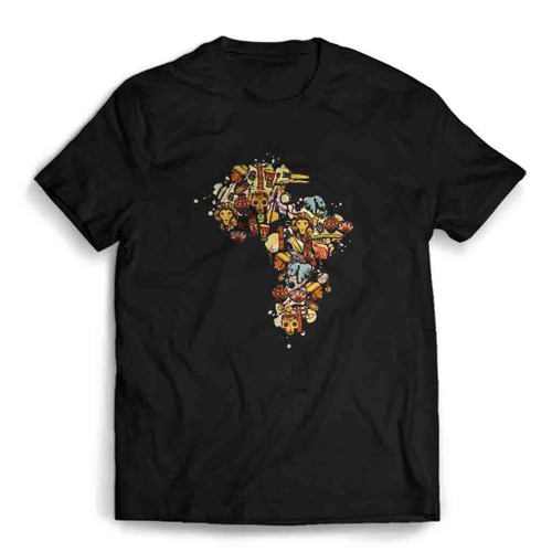 Africa Map Juneteenth Freeish Mens T-Shirt