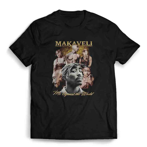 2 Pac Tupac Shakur Hip Hop Me Against The World Makaveli Mens T-Shirt