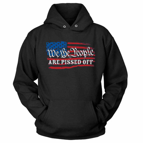 We The People American Flag Logo Art Hoodie