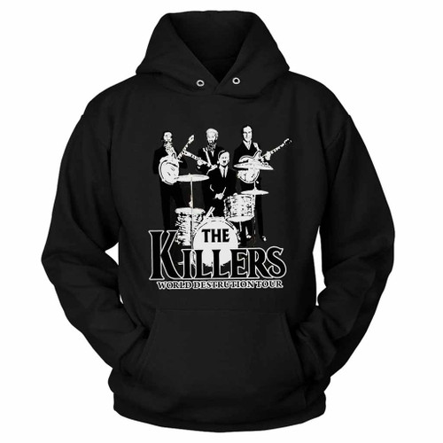 The Killers Band Members World Destrution Tour Hoodie