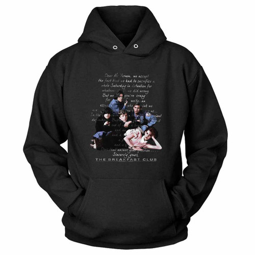 The Breakfast Club Letter Hoodie