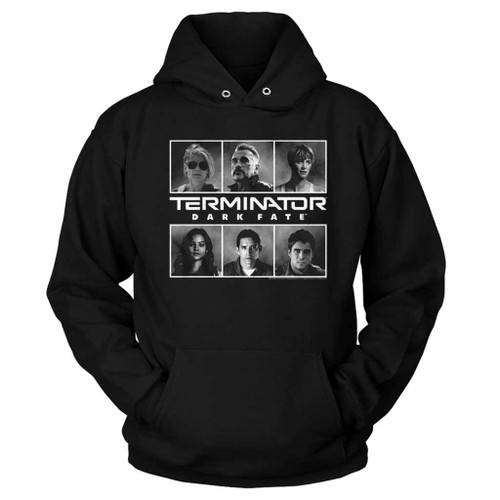 Terminator Dark Fate Character Panel Hoodie