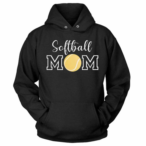 Softball Mom Logo Art Hoodie