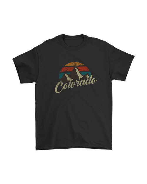 Colorado Mountains Man's T-Shirt Tee