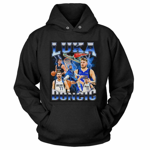 Luka Doncic Vintage 90s Inspired Hoodie