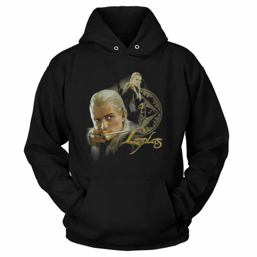 Lord of The Rings Legolas Logo Hoodie