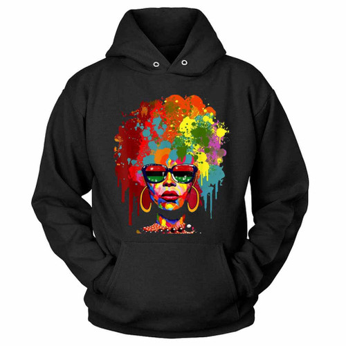 Juneteenth Black Woman Hoodie