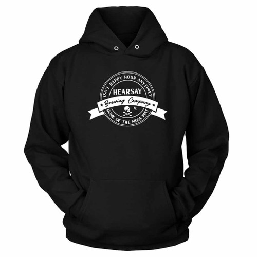 Johnny Depp Hearsay Brewing Company Home Of The Megapint Hoodie