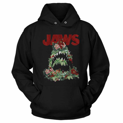 Jaws Floral Shark Hoodie