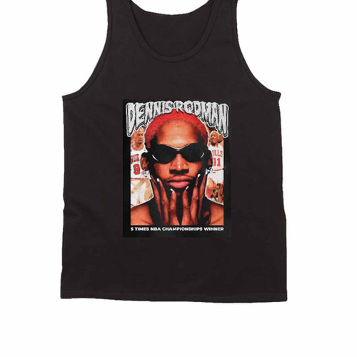 Vintage Dennis Rodman Face Tank Top