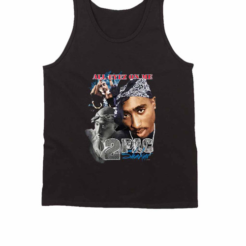 Tupac Shakur 2pac All Eyez On Me Rap Death Row Vintage Tank Top