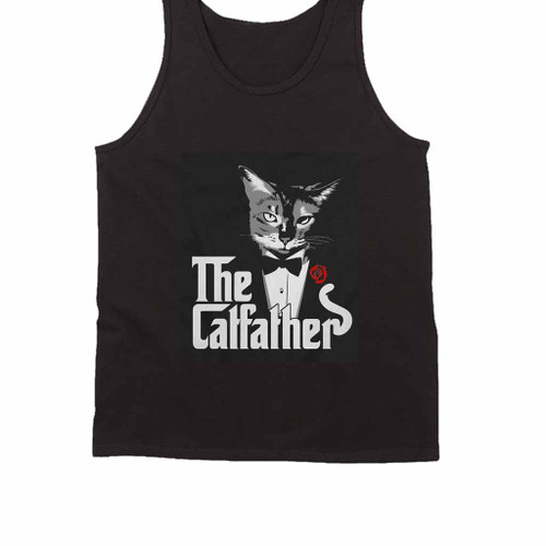 The Cat Father Cool Dad Fathers Day Tank Top