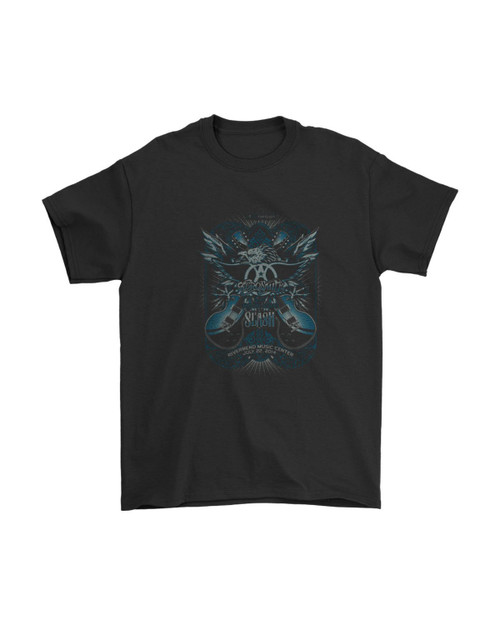 Aerosmith Gig Poster Man's T-Shirt Tee
