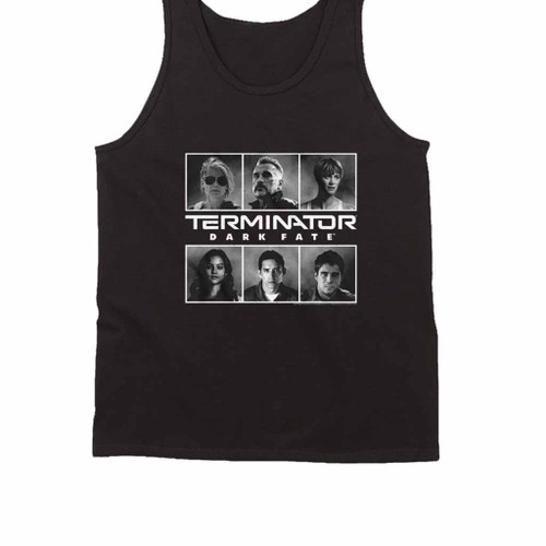 Terminator Dark Fate Character Panel Tank Top