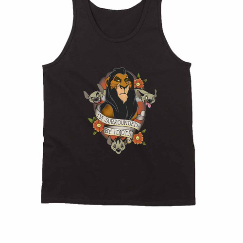 Surrounded By Idiots Scar The Lion Tank Top