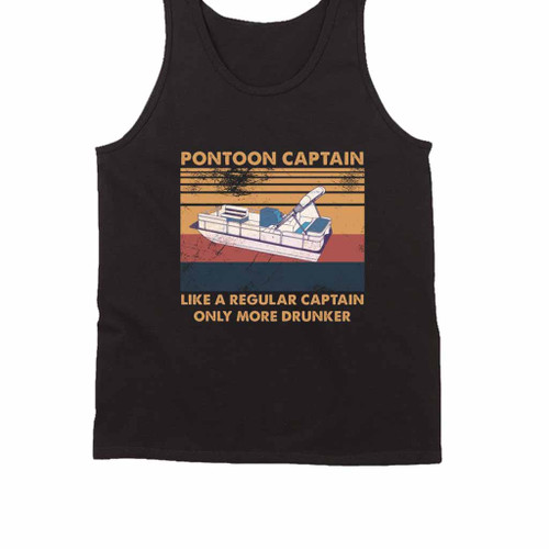 Pontoon Captain Like A Regular Captain Tank Top