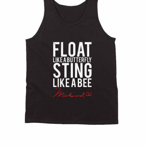 Muhammad Ali Float Like A Butterfly Sting Like A Bee Vintage Tank Top