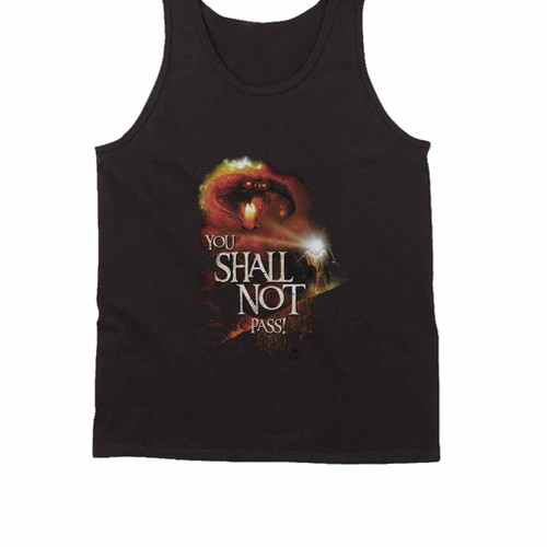 Lord Of The Rings You Shall Not Pass Tank Top