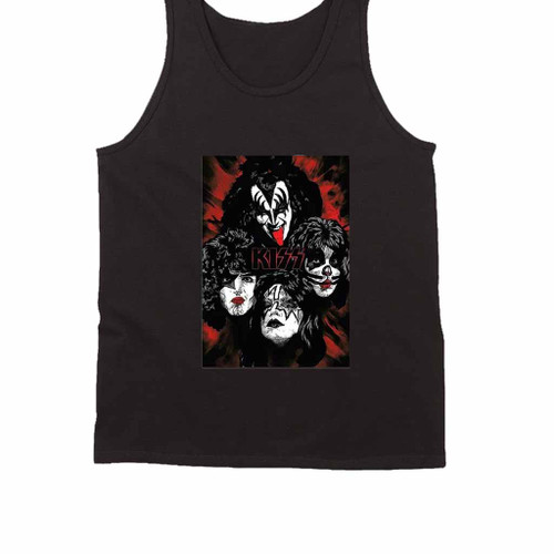 Kiss Army Kiss Rock Band Tank Top