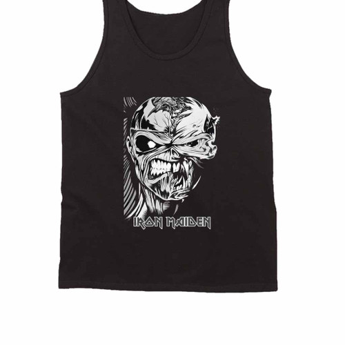 Iron Maiden Albums Nine Eddies Steve Harris Rock Tank Top