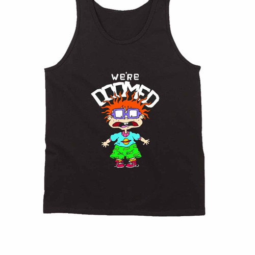 Chuckie We are Doomed Rugrats Tank Top