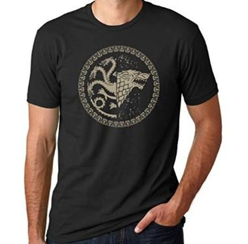 Game Of Thrones Stark Targaryen Sigil Man's T-Shirt Tee