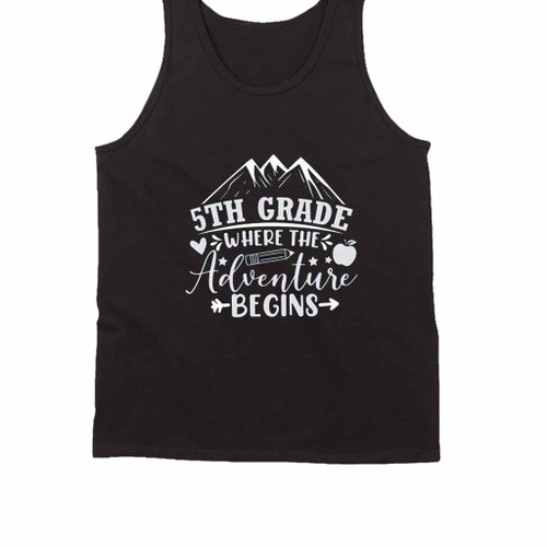 2nd Grade Where The Adventure Begins Tank Top