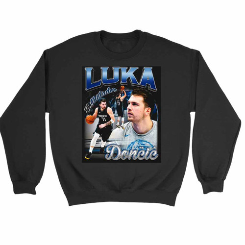 Vintage Luka Doncic 90s Inspired Sweatshirt Sweater