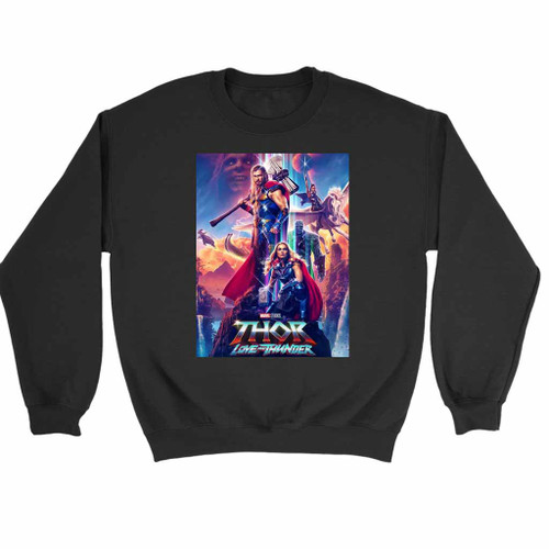 Thor Love And Thunder Logo Art Sweatshirt Sweater