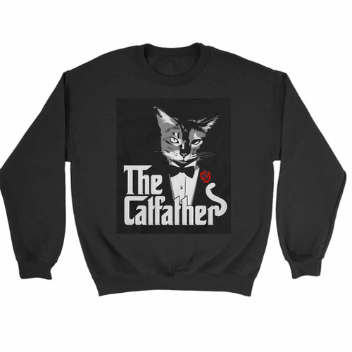 The Cat Father Cool Dad Fathers Day Sweatshirt Sweater