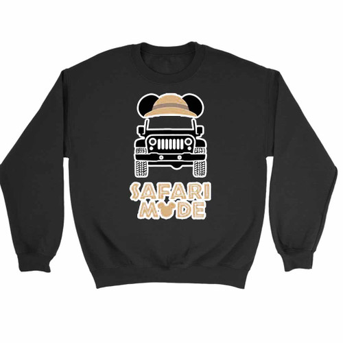 Safari Mode Mickey Or Minnie Sweatshirt Sweater