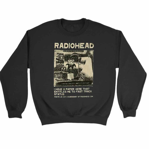 Radiohead Vintage Retro Concert Sweatshirt Sweater