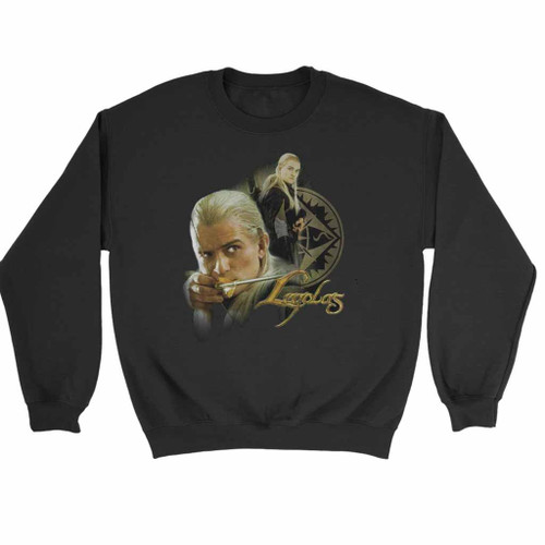 Lord of The Rings Legolas Logo Sweatshirt Sweater