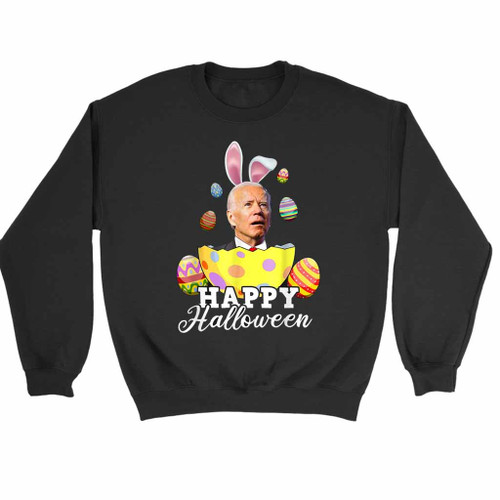 Funny Joe Biden Happy Halloween Confused Easter Biden Sweatshirt Sweater