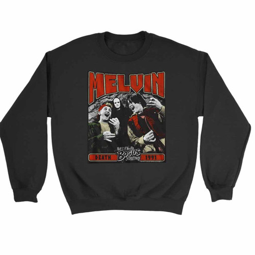 Bill and Teds Bogus Journey Melvin Death 1991 Sweatshirt Sweater